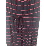 Banana Republic  Black & Pink Striped Short Sleeve Classic Dress Women Sz S Photo 3