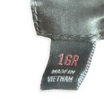 Torrid NEW Faux Leather Pants Womens 16R Brown Perfect Skinny Mid Rise Ankle Photo 9