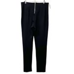 Revolve Superdown Stallion Pants Silver Tone Chain Embellishment Black Size Large Photo 2