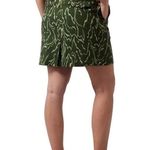 Athleta  Vienna Cargo Skirt Skort 2 Green Stretch Golf Sports Outdoors UPF 50+ Photo 4
