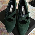 Charles David Beautiful green suede  3” heel Photo 0