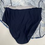 SWIM SOLUTIONS Swimsuit Dress Size 18 Swimdress NWT Blue Empire Floral One Piece Photo 13