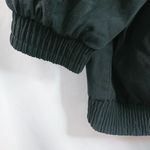 Blast 2X Vintage 80s Zip Front Hoodie Light Jacket Black White Silver Photo 4