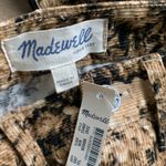 Madewell  Floral Corduroy Pants 26 NWT Photo 11