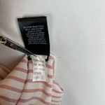 Torrid NWT  Women's 5X Dusty Rose Striped Cotton Crop Button Down Shirt Top‎ Photo 4