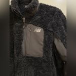 New Balance Women's Black Sherpa Jacket Photo 2