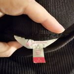 No Boundaries  Y2K Black and Gray Pinstripe Medium Junior Jeggings Photo 3