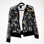 Adidas X Farm Rio Butterfly Track Jacket Hoodie Full Zip Womens Black Size Small Photo 2