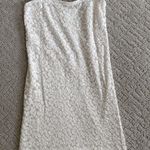 ZARA  White Floral Lace Dress Photo 0