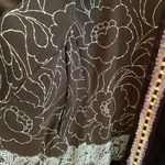 Saks 5th Avenue  Chocolate Brown Velvet Blazer - Size 12 Photo 1