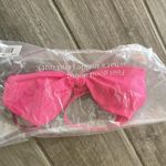 ANDIE  Rouge Pink Santorini Front Knot Bikini Top NWT Photo 1