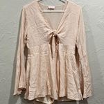 Pink Lily  A Loving Heart Dusty Pink Romper Size Small Photo 0