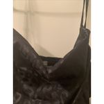 Wild Fable  Womens Black Leopard Satin Sleeveless with Ruched Bodycon Dress Sz XL Photo 2