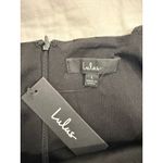 Lulus NWT Baby, You're The One Black Sleeveless Bodycon Midi Dress size Large Photo 6