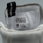 Adidas Original Sleek Mid White Black Leather Sneakers Women's Size 6.5 Casual Photo 4