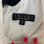 Trixxi White Overall Dress Photo 1