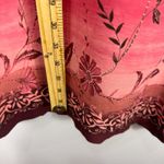 Casual Corner Dress Womens 8 Silk Pink Floral Sheath Retro 90s Fairy Romantic Photo 6