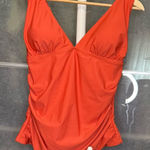 Beachsissi Vibrant Orange Swim Top Photo 0