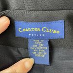 Charter Club  Petite Black Pencil Skirt size 2P Photo 5