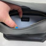 Senreve Black Leather Pebbled Convertible Belt Clutch Crossbody Bag Photo 5