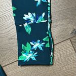 Tommy Bahama  Long Sleeve‎ Thumbhole Full Zip Pocket Golf Jacket Teal Floral XS Photo 4