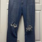 American Eagle dark wash mom jeans Photo 0