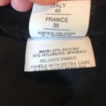 NICHOLAS Flare Crop Top‎ Sleeveless Knit Layered High Low Black Size 4 New Black Photo 11