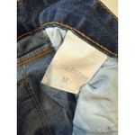 Little Prince Jeans Womens 30" Straight Leg Stretch Raw Hem Travel Concert Blue Photo 2