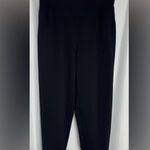 Liumilac Black Cropped High Waist Bow Knot Ankle Casual Dress Pants Medium Photo 0