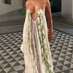 ZARA  Floral Halter Dress flowy summer casual vacation bohemian  Photo 3