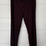 Soft Surroundings  Women’s PL Maroon Pull on Pants Ankle Photo 0