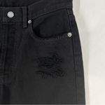 CARMAR Emilia High Rise Black Denim Distressed Ripped Cutoff Cropped Jeans 27 Photo 3