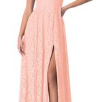 Azazie Dellana Bridesmaids Dress Taupe Photo 0