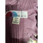 Free People BEACH Cut Out Back Ribbed Maxi Tank Dress w/ Side Slit Size S. B-4 Photo 3