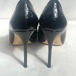 Pour La Victoire  Cennasp Pumps Black Suede Patent Heels 8M Box & Dust Bag Photo 4