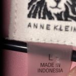 Anne Klein Soft PEACHY Pink LINEN BLEND DRESS LINED BACK ZIPPER SIZE LARGE Photo 2