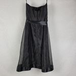 Dessy Collection Dress 4 Black Strapless Bow Tie Belt A Photo 3