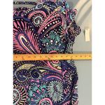 Talbots  Athletic Dress Size Medium Petite Blue Purple Green Nautical Athlux Photo 5