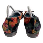 VIA SPIGA Velvet Floral Ballet Flats Bow Rhinestone Accent
Slip On US 10M Orange Size 10 Photo 3