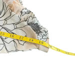 Calvin Klein  Peach Floral Women’s Blouse Large Business Casual Office Career Photo 8