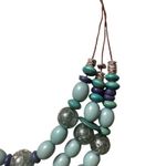 Coldwater Creek  Turquoise Beaded Multistrand Necklace Photo 3