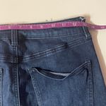 Charlotte Russe  Dark Wash High Waisted Raw Hem Skinny Jeans Size 4 GUC Photo 4