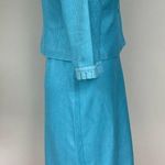 VINTAGE 2000’s Suit Size 8 Blue Photo 4