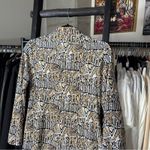 Jude Connally Chris Tunic Dress Elephant Print, Black Cream White Photo 7