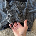 The Great Brisas Athletic Skort black and gray, cinches at sides,  for running Photo 3