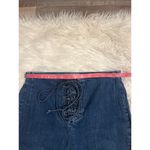 Free People lace up stretch denim skinny fitted jeans 31 Photo 5