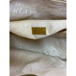 Furla Croc Embossed Beige Leather Handbag Photo 14