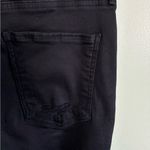AGOLDE  jeans Black Skinny Distressed Denim Ragged Ankle Torn Knee Size 31 Grunge Photo 7
