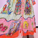 NWOT ALÉMAIS Ramie Balloon Sleeve Pleated Maxi Shirt Dress Long Sleeves Sz 8 Photo 10