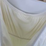 Pinkblush Cream Off The Shoulder Ruffle Maxi Dress Photo 4